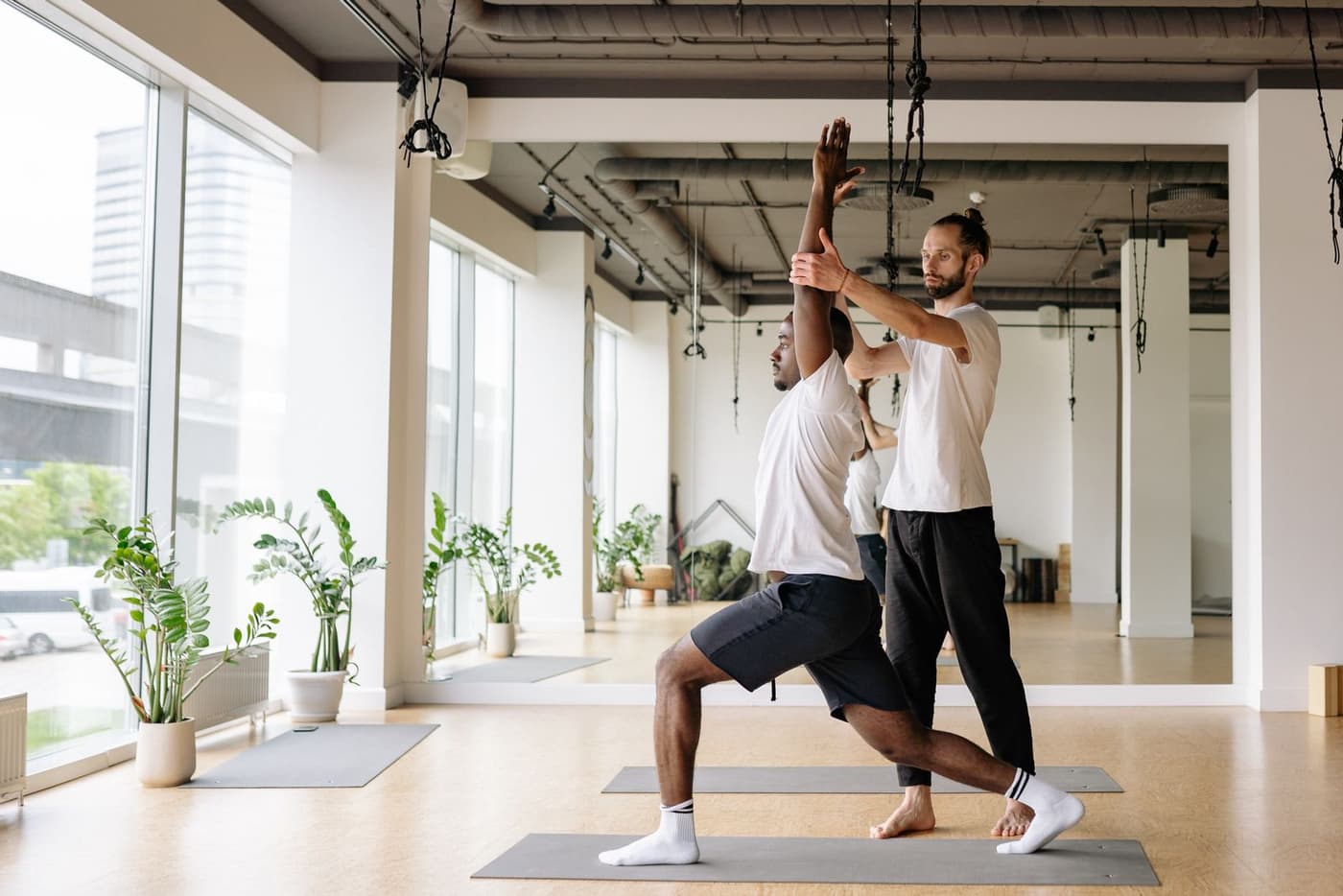 Morning yoga